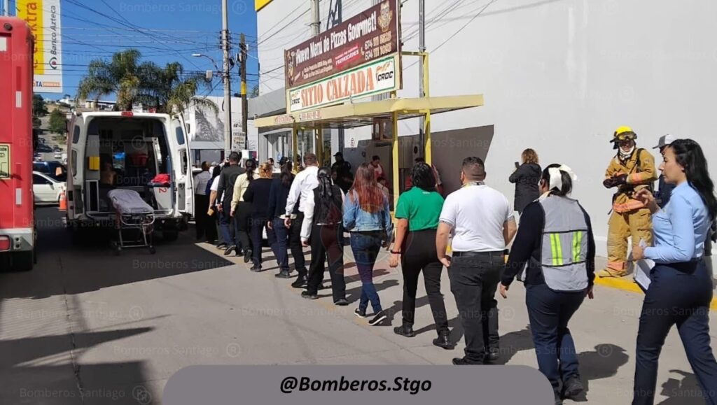 PC y Bomberos de Santiago en simulacro de incendio y traslado de heridos