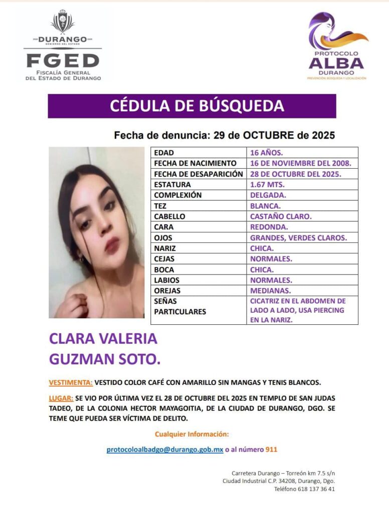 Falta una de 2 menores que se fueron a beber con muchachos