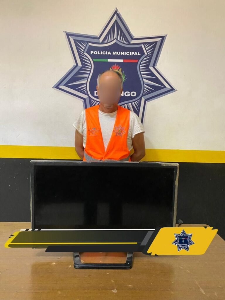 Robó pantalla en Río Dorado y lo detuvieron