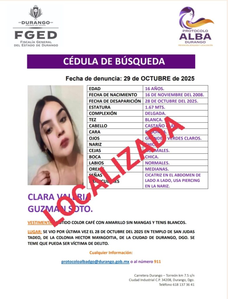 Ya encontraron a las dos menores reportadas como no localizadas