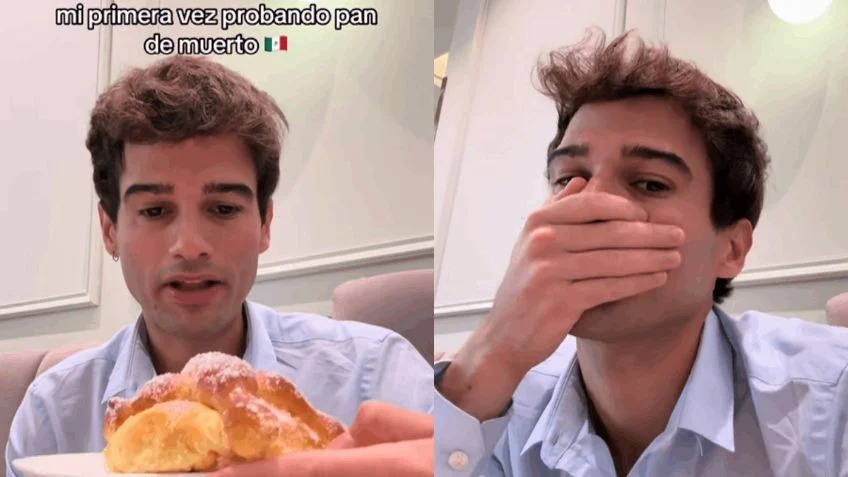 Influencer español critica el pan de muerto y se viraliza en redes