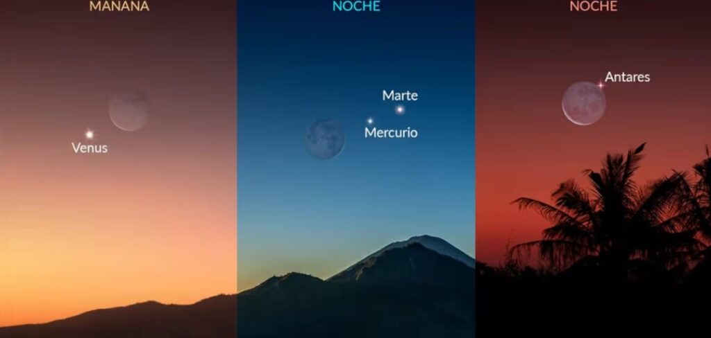 Octubre 2025 con festival astronómico, superluna y lluvia de meteoros