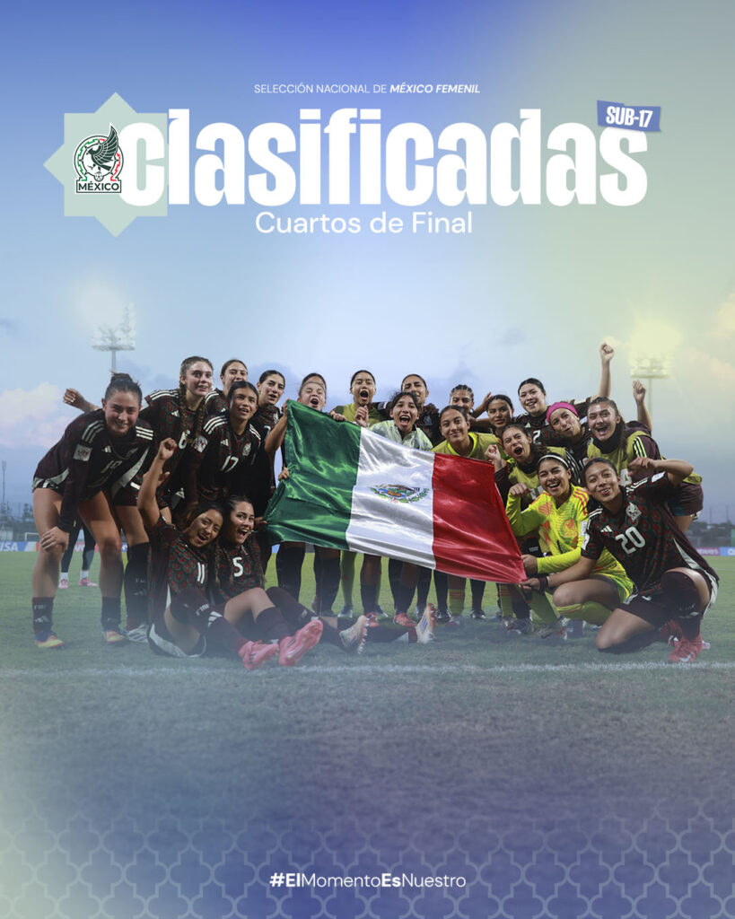 México Sub-17 avanza a cuartos de final en el Mundial de Marruecos