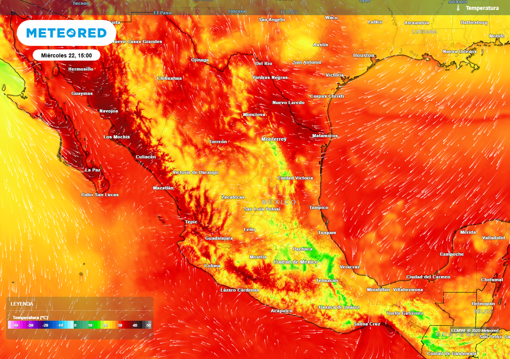 Pronóstico del Clima para México: Semana de sol y escasas lluvias