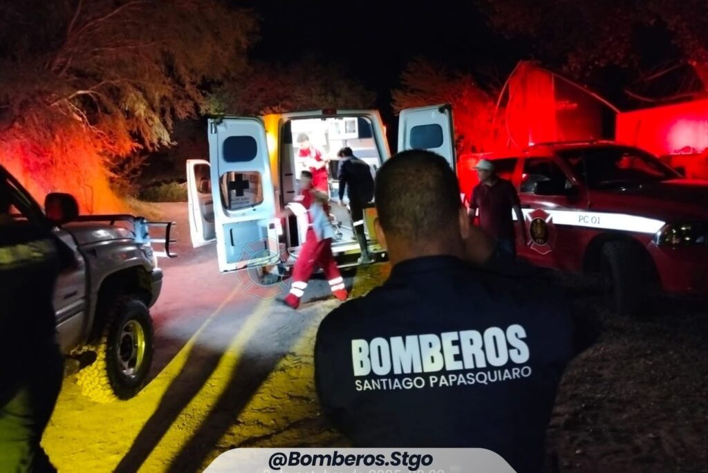 Hombre de 61 años sufre grave lesión tras caer de su caballo en El Cazadero, Municipio de Santiago