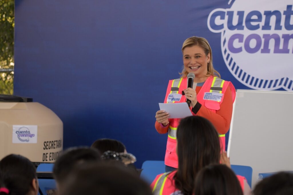 Maru Campos arranca el Programa Juntos Construimos en beneficio de casi 14 mil estudiantes