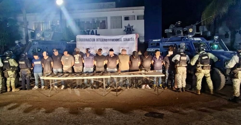 Detienen en Tijuana al ‘L12’, objetivo prioritario, y a otros 14 en Sinaloa
