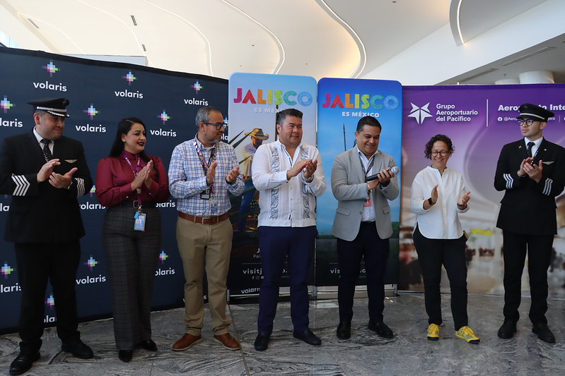Inauguran cinco nuevas rutas aéreas que consolidan a Guadalajara como nodo nacional e internacional