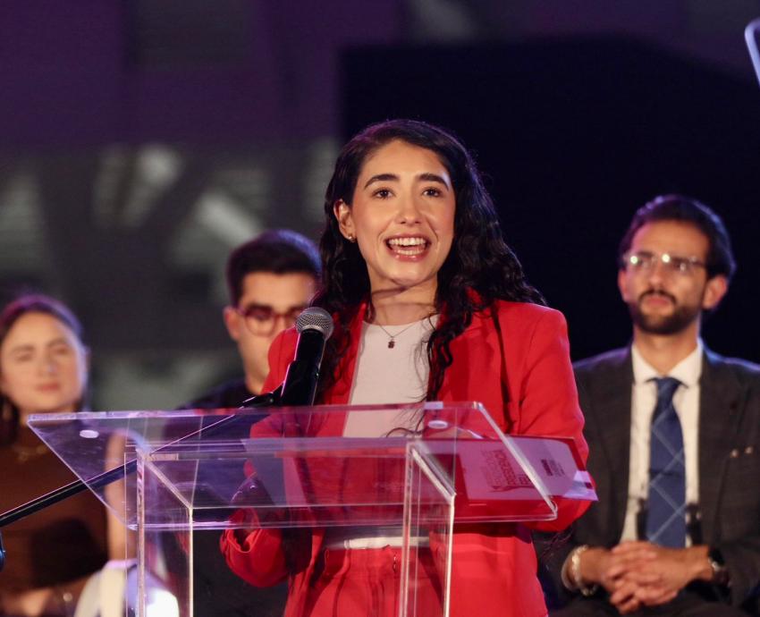 Fernanda Citlalli Romero asume la presidencia de la FEU; será la segunda mujer en encabezar la organización estudiantil