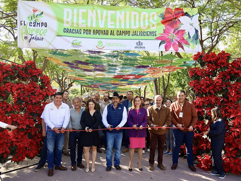 Arranca en Guadalajara el Festival “El Campo Florece”, con más de 100 productores locales