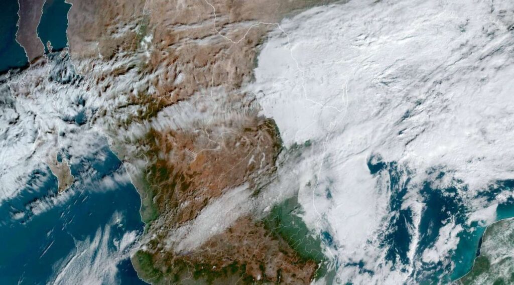 México se alista para una semana de frío, lluvias intensas y vientos fuertes