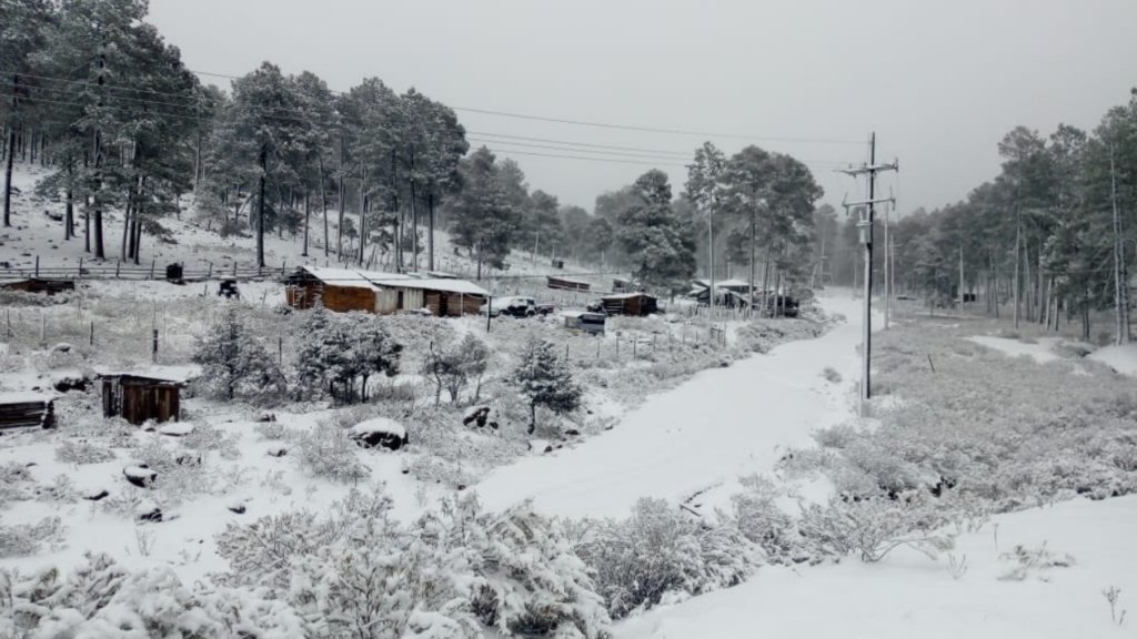 Tormenta invernal y frentes fríos provocan lluvias y nieve en varios estados
