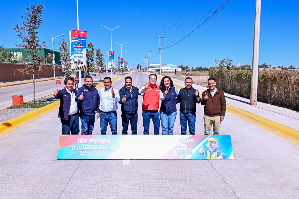 Continúa la obra en Durango: Esteban y Toño entregan la segunda etapa del Río Grande en beneficio de más de 36 mil duranguenses