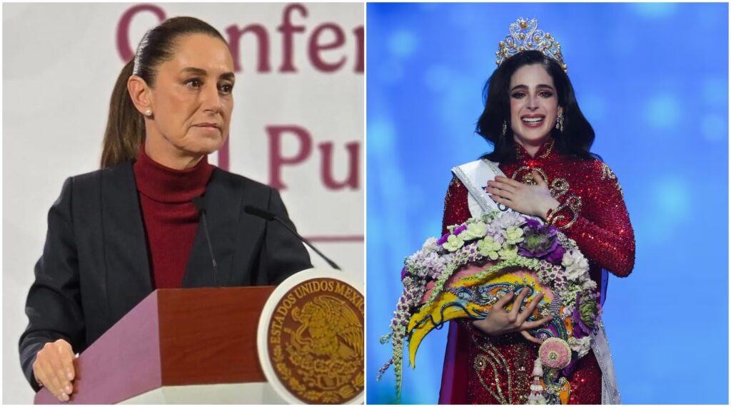 Sheinbaum felicita a Fátima Bosch tras ganar Miss Universo 2025