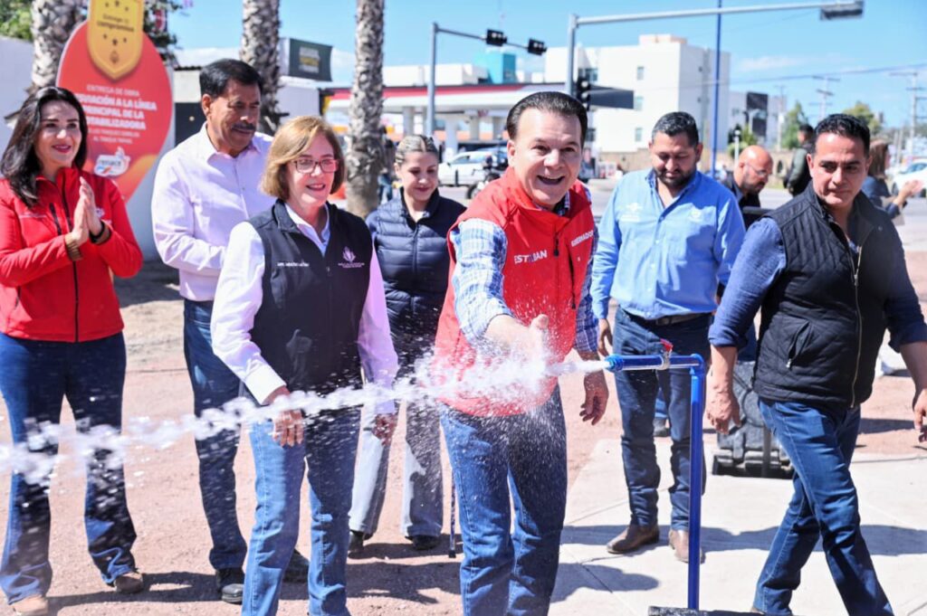 Vecinos del sur de Durango reconocen mejora en el abasto de agua con la interconexión del tanque Tapias
