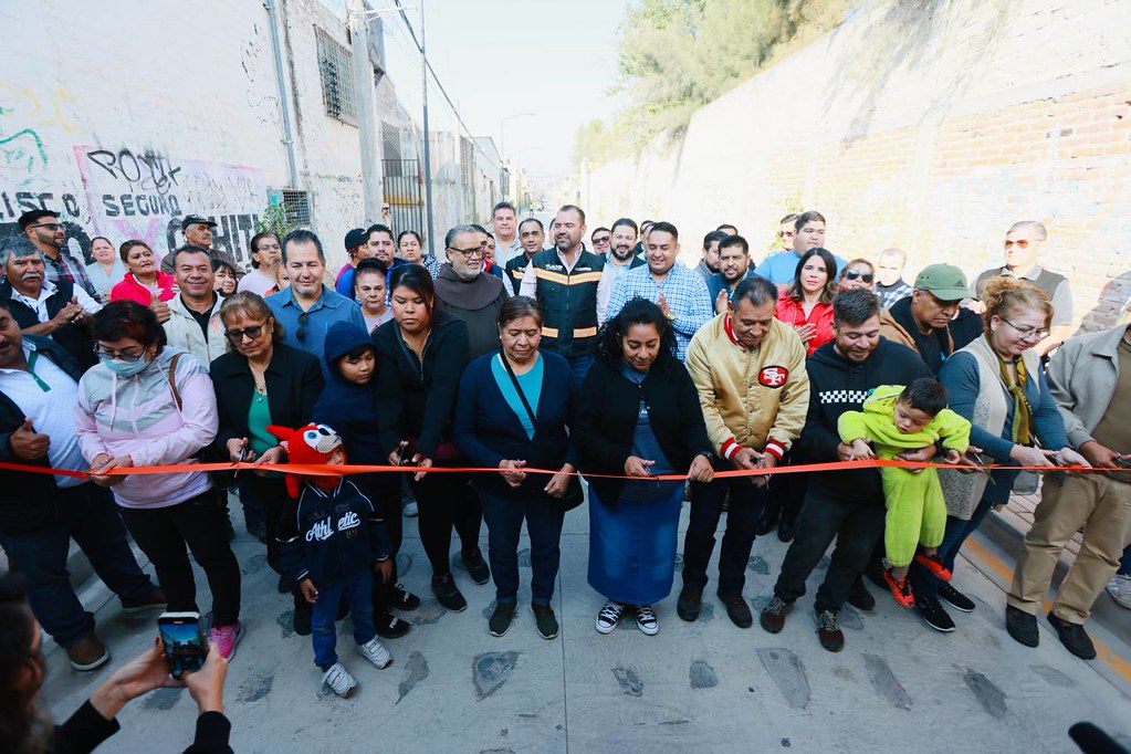 Tlajomulco entrega segunda etapa de rehabilitación vial en José María Morelos, clave para la movilidad en López Mateos