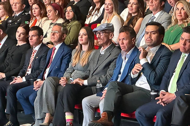 Pablo Lemus acude al cuarto informe de Samuel García y refrendan alianza estratégica Jalisco–Nuevo León