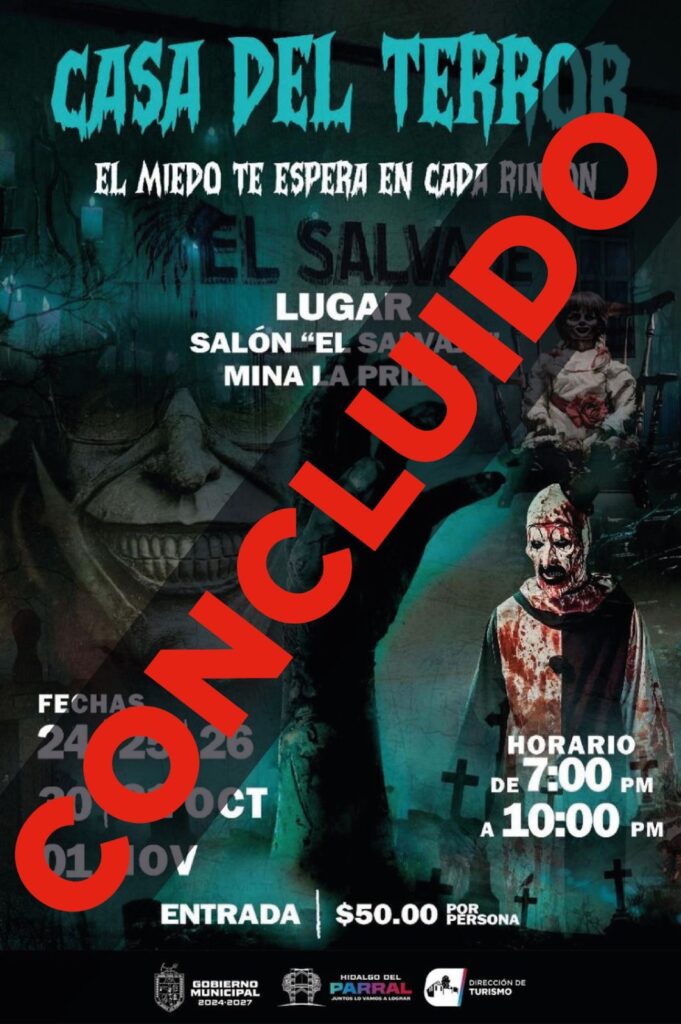 Casa del Terror permanecerá cerrada por motivos de seguridad