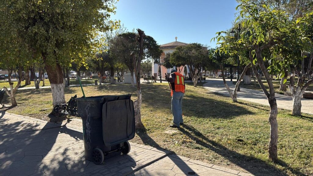 Servicios Públicos refuerza labores de limpieza y mantenimiento en Guadalupe Victoria