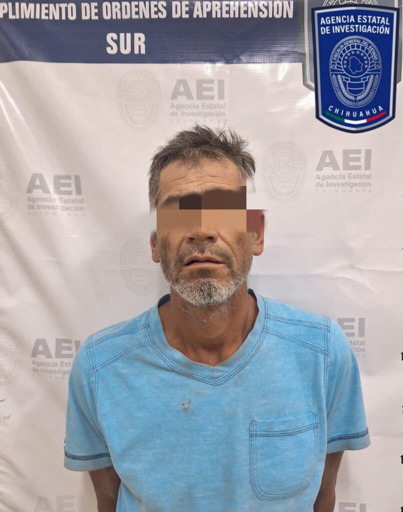 Detiene AEI a presunto responsable de robo de unas varillas en Parral