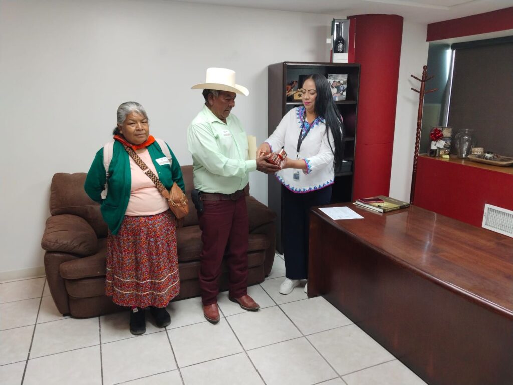 Diputada Edith Palma apoya con medicamentos a comunidad indígena de La Pinta, Balleza