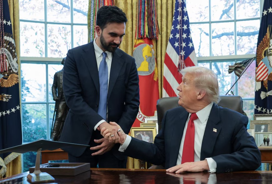 Donald Trump recibió al alcalde electo de Nueva York Zohran Mamdani