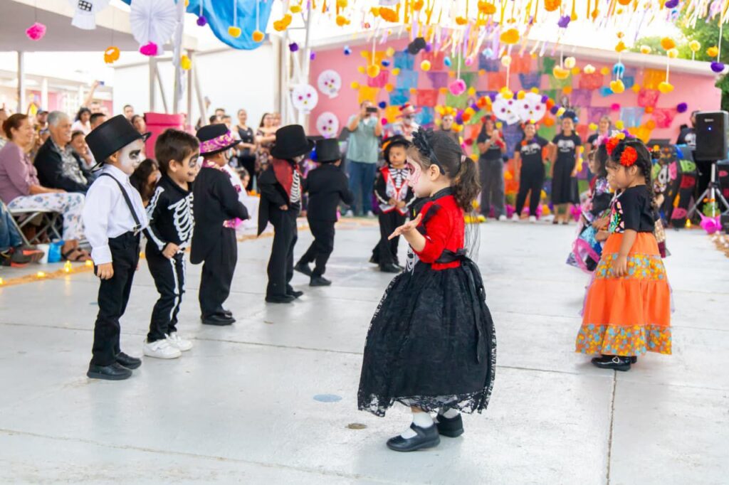 Festival de Día de Muertos en el CENDI del DIF Nayarit