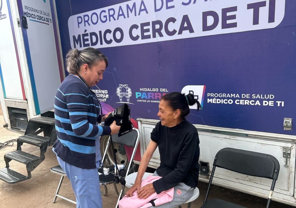 Gobierno de Parral amplía la atención de “Médico Cerca de Ti” en La Peña