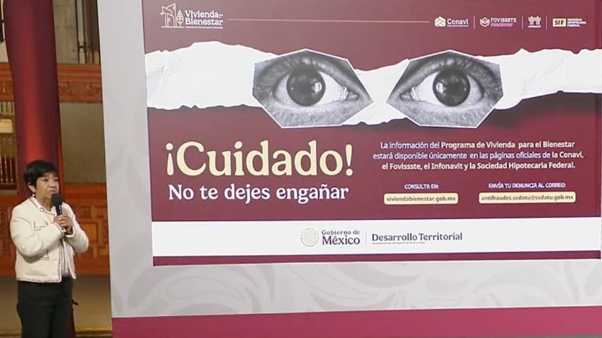 Sedatu advierte sobre falsos gestores en el Programa de Vivienda para el Bienestar