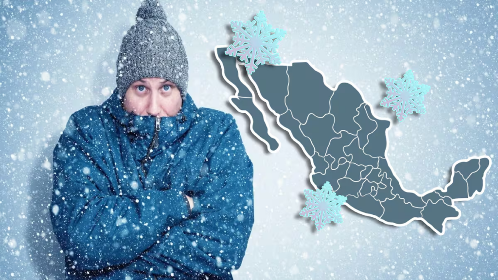Frente frío 17 se aproxima a México con lluvias, viento y temperaturas bajo cero