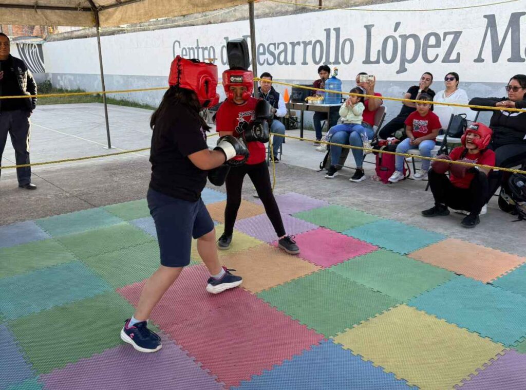 Talento y convivencia en encuentro de box del DIF Municipal
