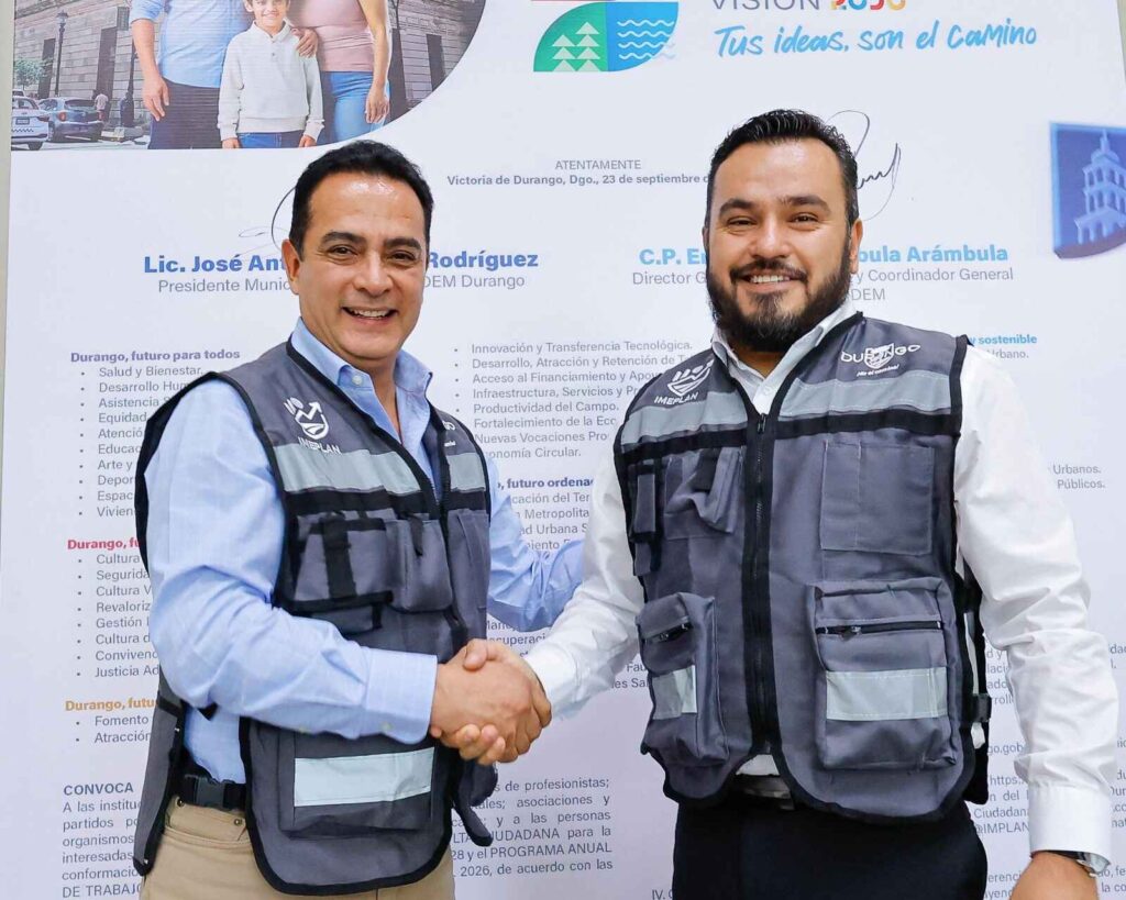 Duranguenses aprueban la administración municipal; Toño Ochoa da resultados de Consulta Ciudadana