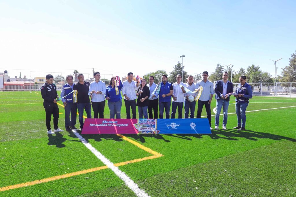Nueva Cancha de Fútbol 9 en Chapultepec es un pilar del deporte gracias al PP: Toño Ochoa