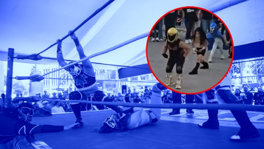 VIDEO: Bailable de preescolar se vuelve viral por temática de Lucha Libre