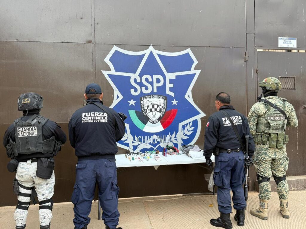 Realiza SSPE revisión extraordinaria en el Cereso Estatal No. 4 de Parral