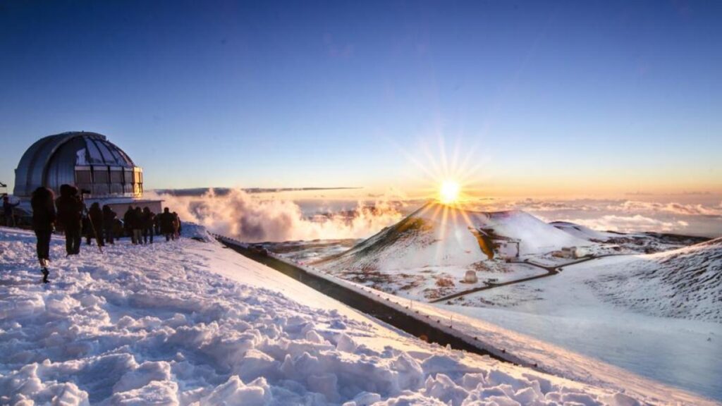 Nevadas Inusuales en Hawaii: Un Invierno adelantado