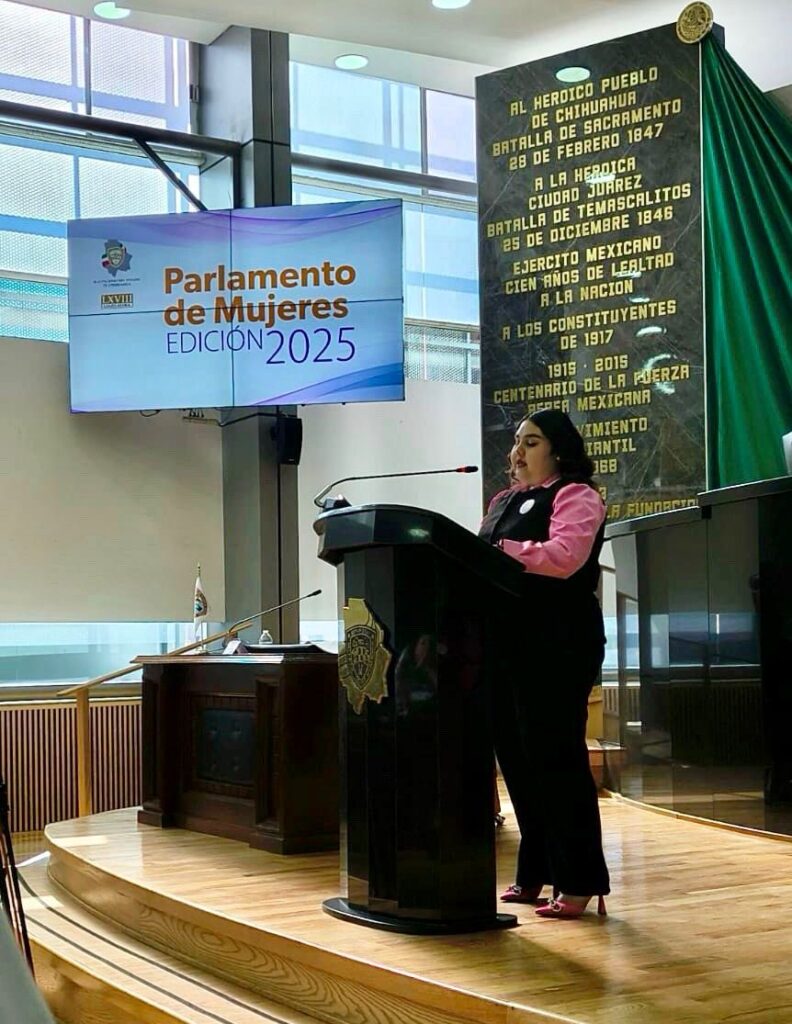 Parral alza la voz en el Parlamento de Mujeres 2025