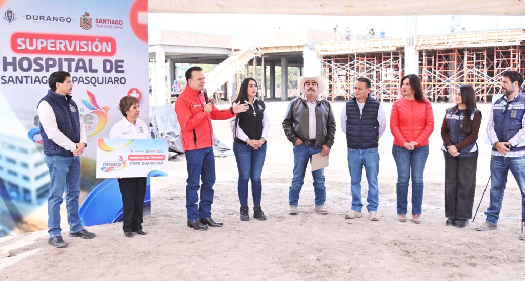 Se concreta donación de terreno para crear una guardería del IMSS en Santiago Papasquiaro