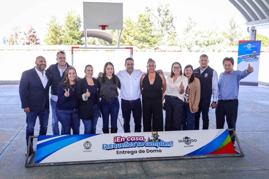 Nuevo domo beneficia a más de cuatro mil vecinos en Villas del Guadiana: Toño Ochoa