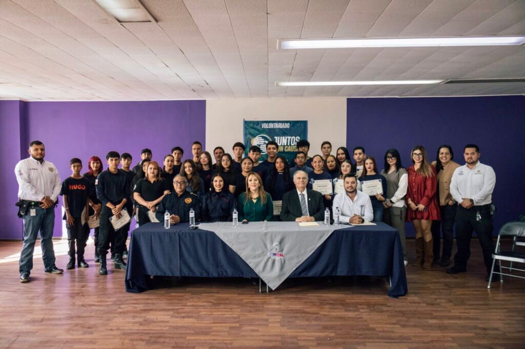 Parral fortalece su ruta en prevención con la graduación de la segunda generación del voluntariado “Juntos con Causa”