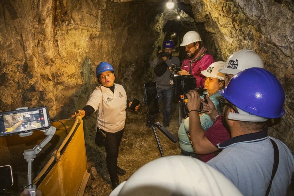 Reabren recorridos turísticos en Mina La Prieta al nivel 1