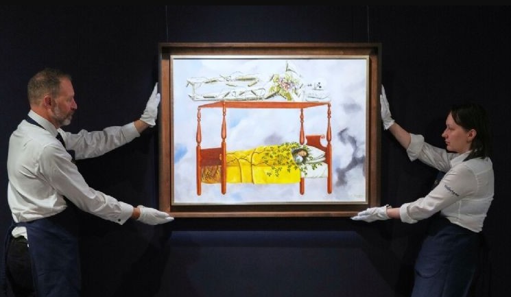 Subastarán “El Sueño” de Frida Kahlo por Cifra Millonaria en Nueva York