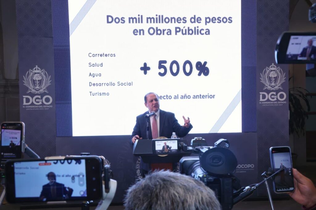 Paquete Económico 2026, un parteaguas para Durango: Ernesto Alanís