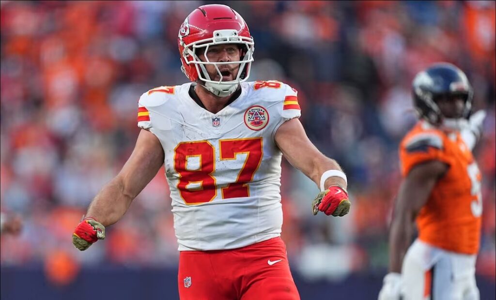 Travis Kelce se convierte en el máximo anotador de touchdowns en la historia de los Chiefs