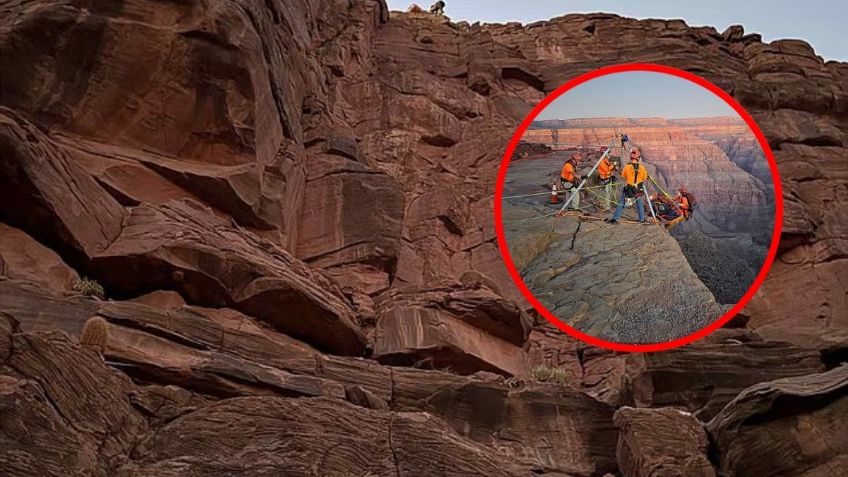 Muere hombre tras caer más de 40 metros en el Gran Cañón