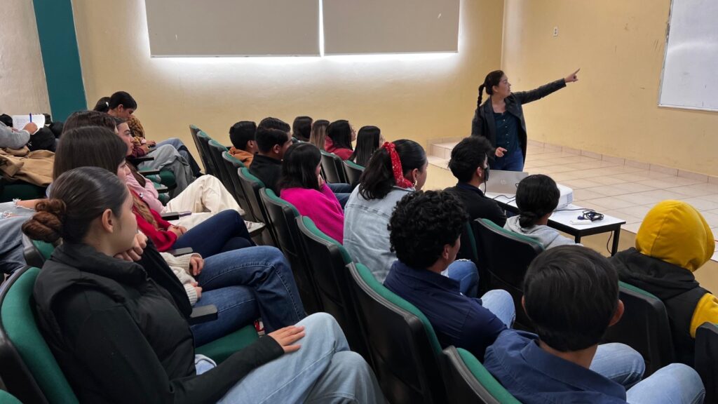 Fomentan la prevención y el autocuidado entre jóvenes del COBAED No. 20