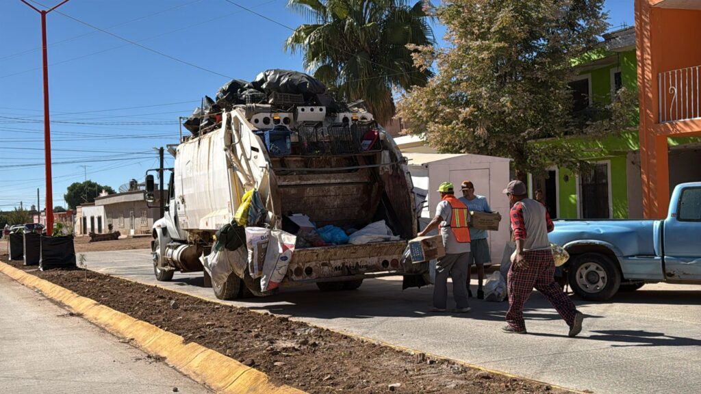 Recolección de basura avanza conforme a lo programado