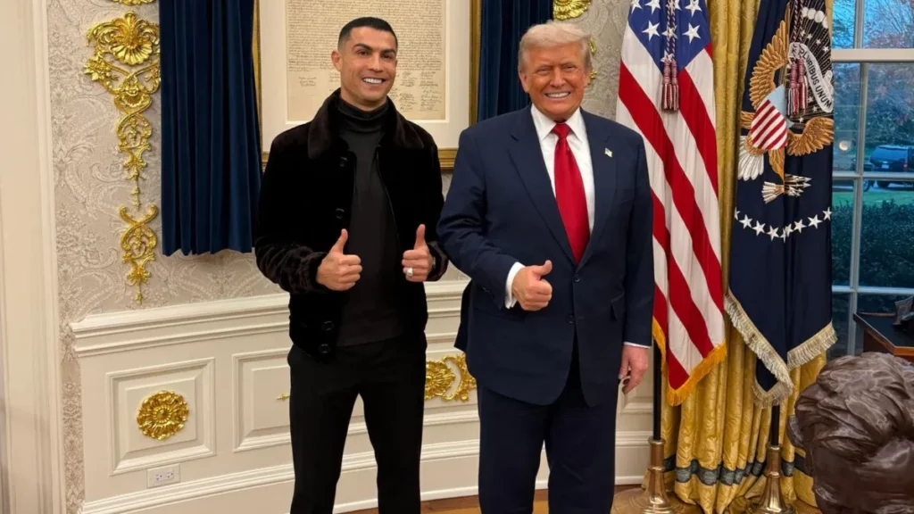 La visita de los ‘GOATS’: Cristiano Ronaldo, Trump y Elon Musk en la Casa Blanca