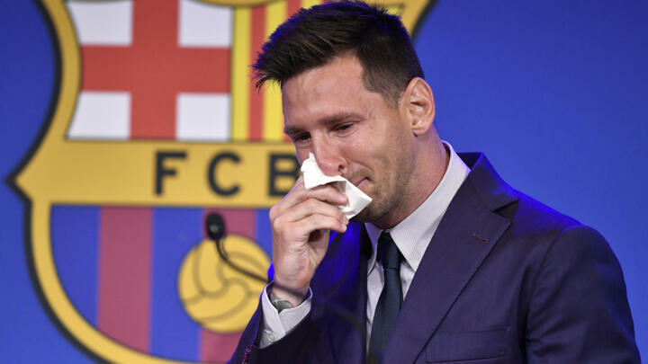 Joan Laporta propone una estatua de Leo Messi en el Spotify Camp Nou