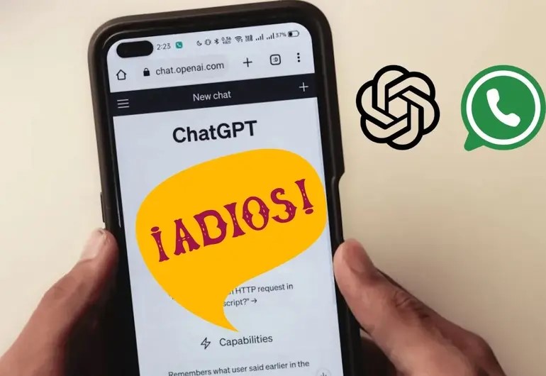 Adiós a ChatGPT en WhatsApp: esta es la fecha de su salida por nuevas políticas de Meta